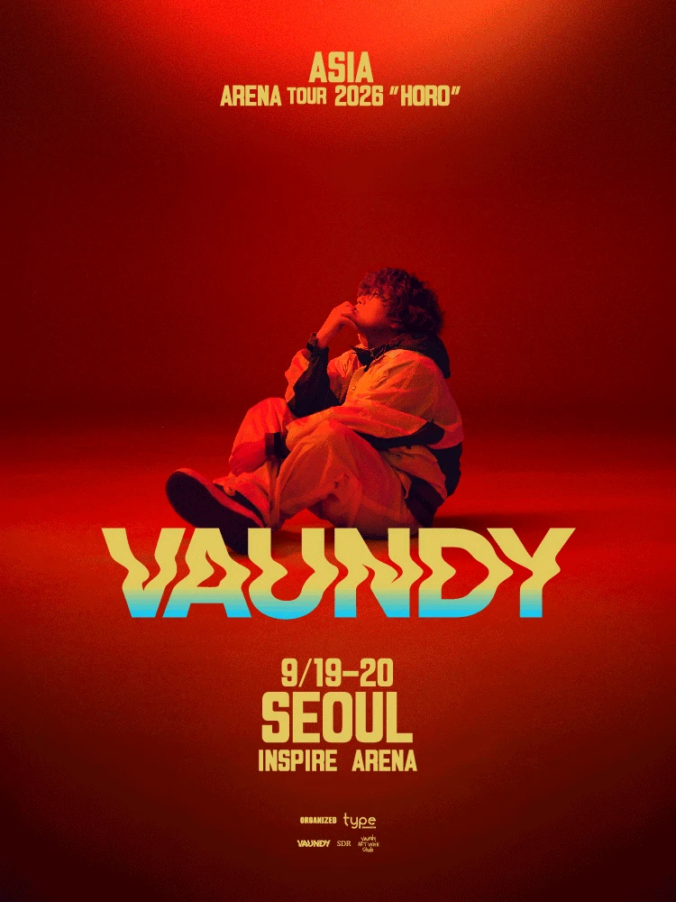 Vaundy ASIA ARENA TOUR 2026 “HORO” IN SEOUL OFFICIAL MD 온라인 사전 판매 안내 티켓팅 안내