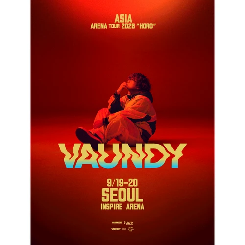 Vaundy ASIA ARENA TOUR 2026 “HORO” IN SEOUL OFFICIAL MD 온라인 사전 판매 안내 티켓팅 안내