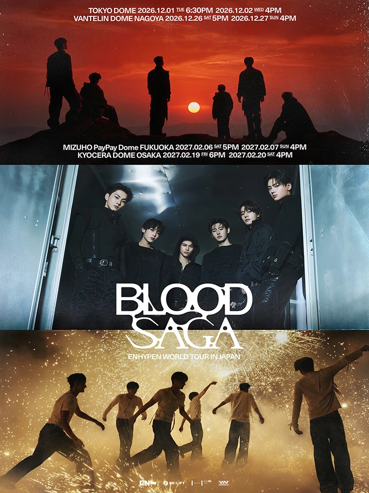 [Global] ENHYPEN WORLD TOUR 'BLOOD SAGA' IN JAPAN 티켓팅 안내