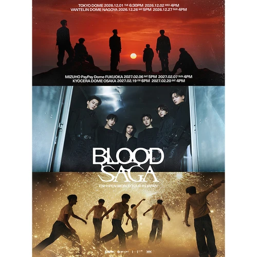 [Global] ENHYPEN WORLD TOUR 'BLOOD SAGA' IN JAPAN 티켓팅 안내