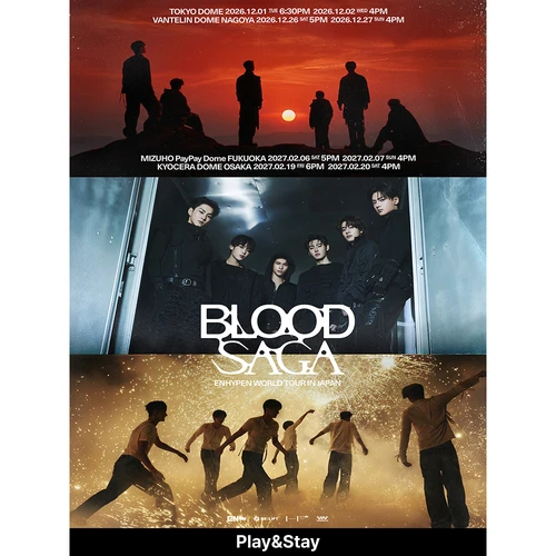 [Play＆Stay] ENHYPEN WORLD TOUR 'BLOOD SAGA' IN JAPAN + Hotels 티켓팅 안내