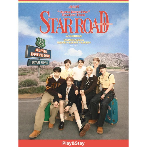 ［Play＆Stay］2026 ALPHA DRIVE ONE FAN-CON TOUR ［STAR ROAD］ in INCHEON + Hotels 티켓팅 안내