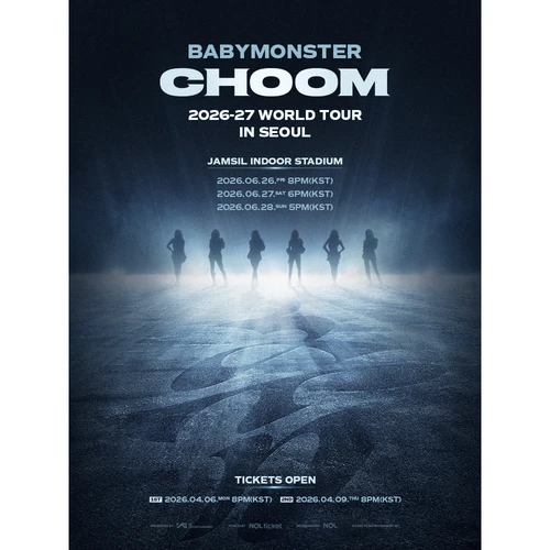 2026-27 BABYMONSTER WORLD TOUR [춤 (CHOOM)] IN SEOUL 티켓팅 안내