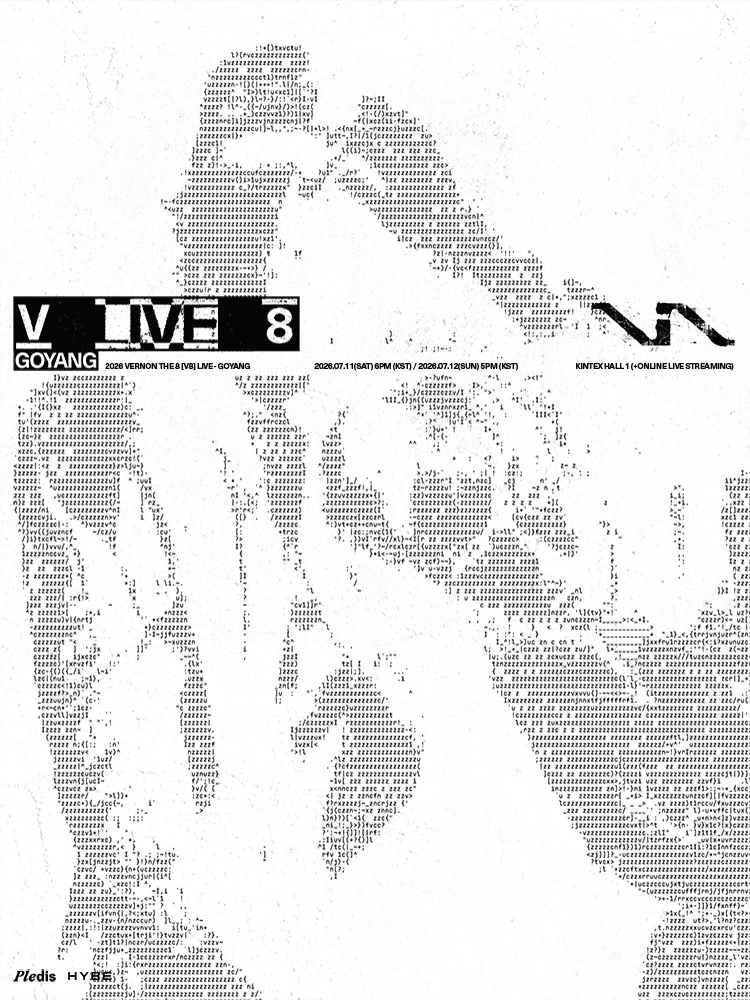 2026 VERNON THE 8 [V8] LIVE - GOYANG 티켓팅 안내