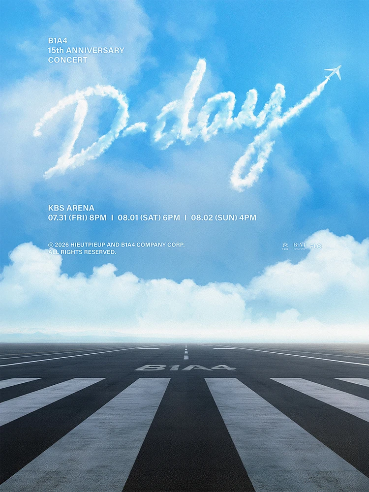 B1A4 15주년 단독 콘서트 〈D-day〉 티켓팅 안내