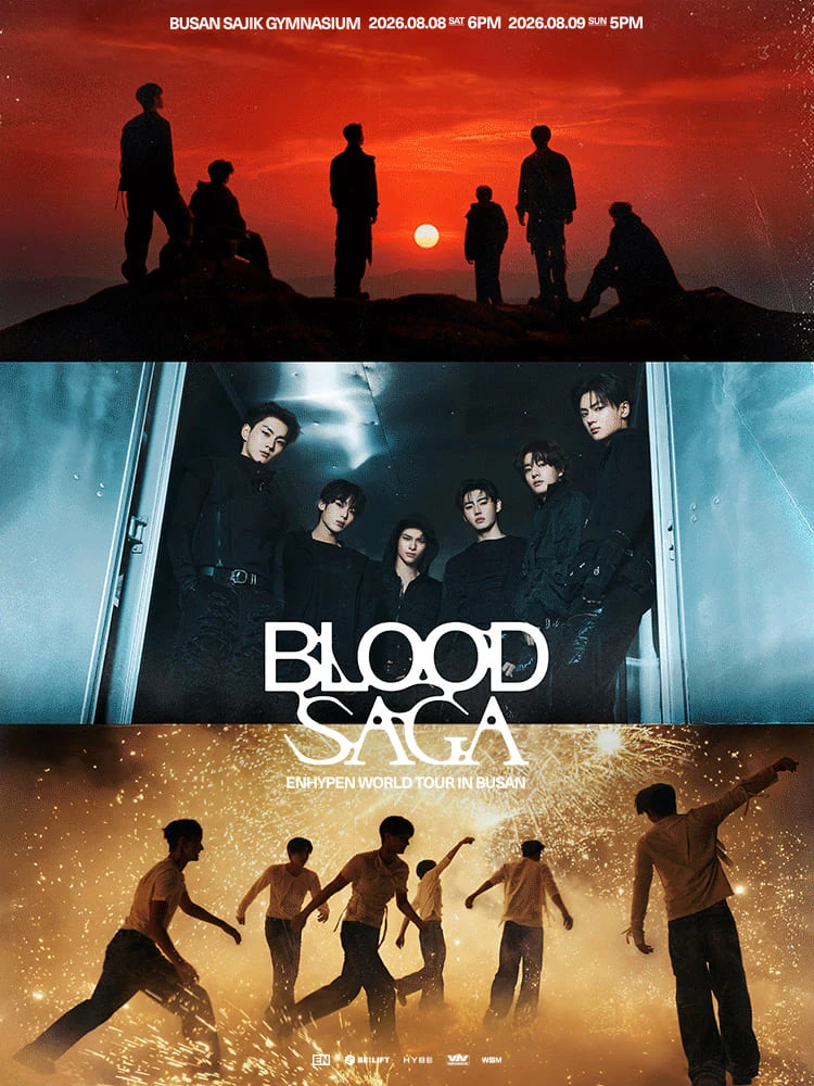 ENHYPEN WORLD TOUR ‘BLOOD SAGA’ IN BUSAN 티켓팅 안내